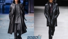 Men's leather coat autumn / winter 2019-2020