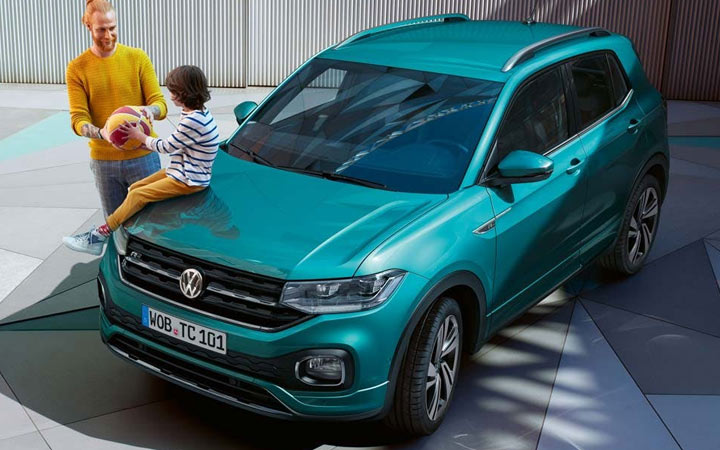 Außenansicht Volkswagen T-Cross 2019-2020