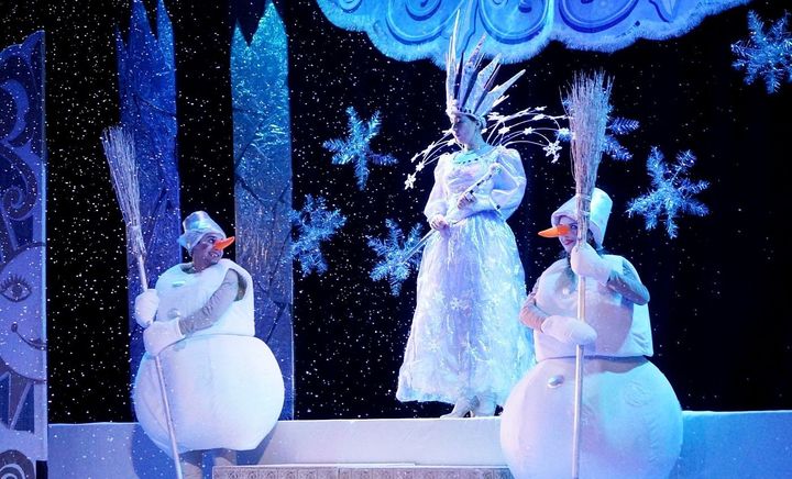 De musical Snow Queen. Opwarming van de aarde