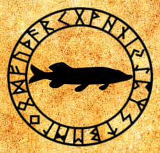 Pike - totem dari horoskop Slavia