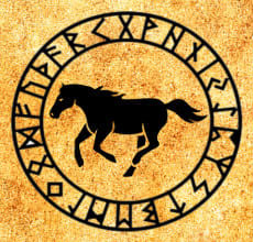 Cavallo - totem dell'oroscopo slavo