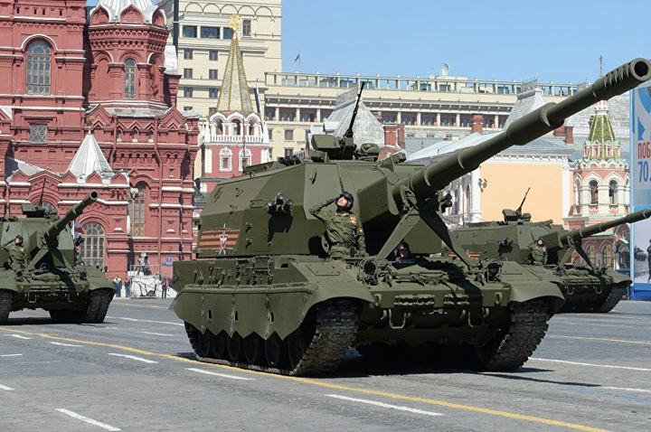 Hogyan lehet megtekinteni a katonai felszerelést Moszkvában, 2020. május 9