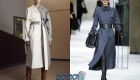 Models of classic trench coats fall-winter 2019-2020