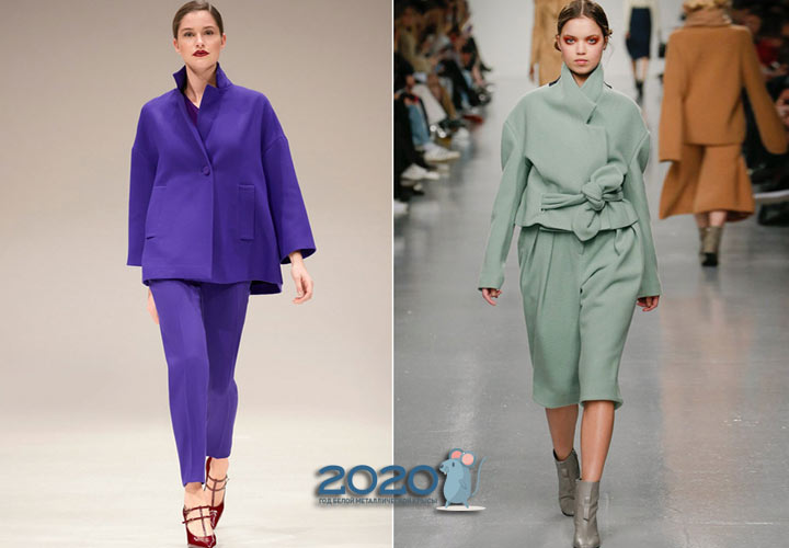 Ternos da moda para mulheres com sobrepeso para 2019-2020