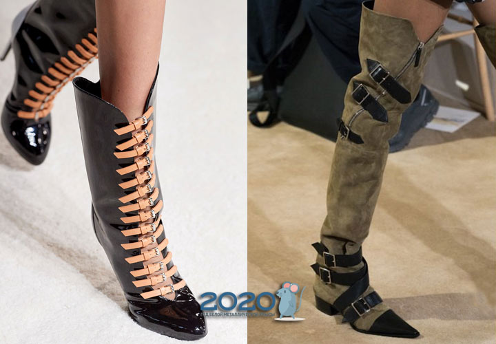 Strap boots winter 2019-2020