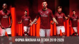 La nuova forma dell'FC Milan 2019-2020