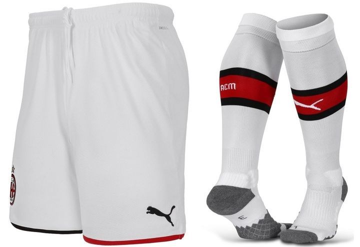 Seluar pendek dan legging dari rumah Milan kit 2019-2020