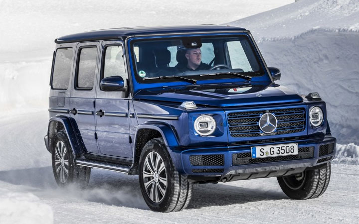 Mercedes G350d and other novelties of 2020