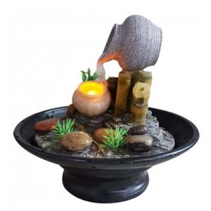Table fountain - a gift for the girl for the New Year 2020