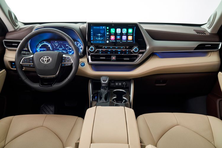 รูปถ่ายใหม่ของ Toyota Highlander 2020