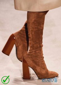 Suede boots - fall-winter fashion 2019-2020