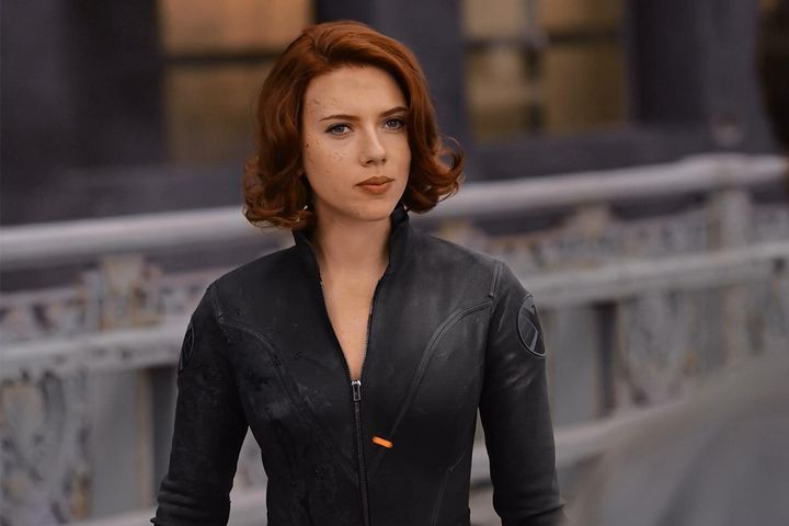 Scarlett Johansson in the movie Black Widow