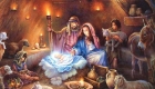 Gambar klasik yang indah untuk Krismas