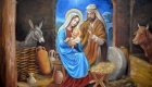 Scena della nascita di Cristo
