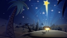 Kép a betlehemi karácsonyi csillagnak