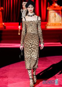 Leopardtryck av Dolce Gabbanna hösten-vintern 2019-2020