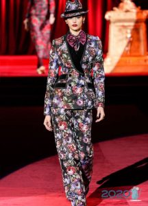 Dolce Gabbanna efterår-vinter 2019-2020 Brocade kostume