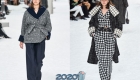 Pantalon en tweed automne-hiver 2019-2020