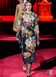 Muotihahmot Dolce & Gabbana syksy-talvi 2019-2020