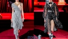 Mga medyas sa mga naka-istilong busog Dolce & Gabbana pagkahulog-taglamig 2019-2020