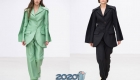 Moterų verslo kostiumas rudens-žiemos 2019-2020
