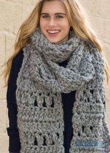 Knitted scarf 2020