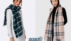 2020 fashion plaid scarf