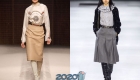 Piękne spódnice w klasycznym zimowym stylu 2019-2020