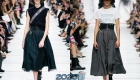 Jupes longues Dior automne-hiver 2019-2020