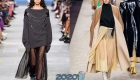 Trends fall-winter 2019-2020 transparent skirts