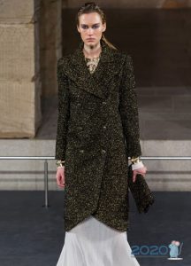 Chanel lang jakke efterår-vinter 2019-2020