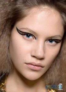 Fashion arrows - winter makeup 2019-2020
