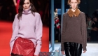 A pulóverek divatos modelljei 2019-2020 ősszel-télen