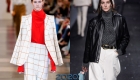 Fashionable knitwear models from the shows fall-winter 2019-2020