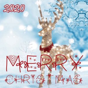 Neįprastas atvirukas Kalėdoms 2020