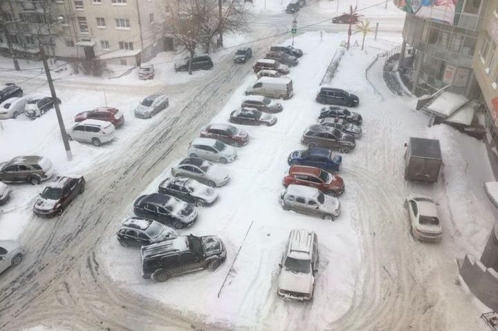 Zimní parkování