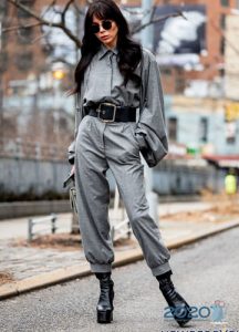 Lederoverall Street Fashion 2019-2020