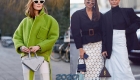 Üçgen çantalı sokak modası 2019-2020
