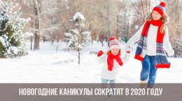 2020'de yeni yıl tatillerinin azaltılması
