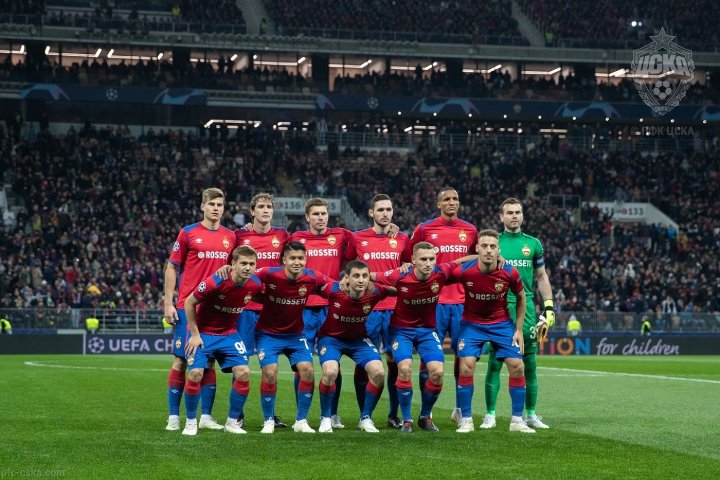 FC CSKA in voller Kraft