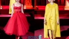 Bright shades of dresses for 2020