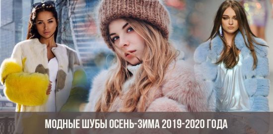 Krzneni kaputi jesen-zima 2019-2020