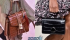 Ang mga bag ng fashion para sa kakaibang katad - mga uso ng 2020