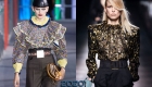 Extended shoulder line - fashion trends for 2020