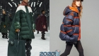 Spuštena jakna u sportskom stilu za zimu 2019-2020