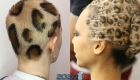 Leopardtryck på hår 2020-mode