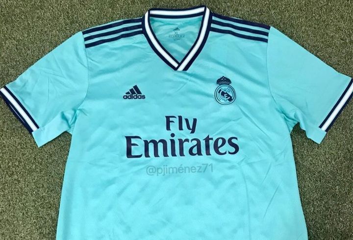Kit cadangan bahan baru Real Madrid 2019-2020