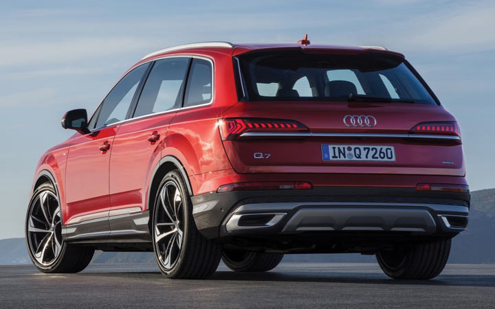 Išorinis „Audi Q7 2019-2020“ metai