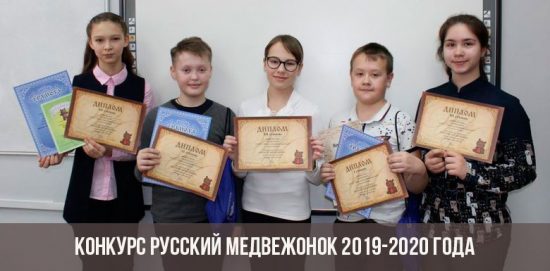 Urso de pelúcia russo 2019-2020