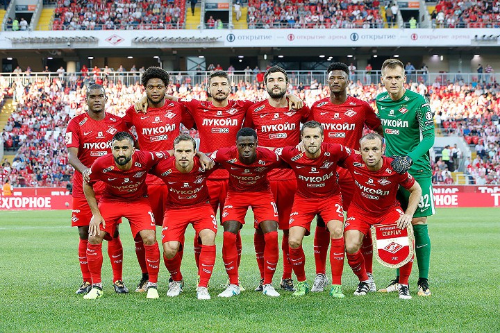 de samenstelling van FC Spartak